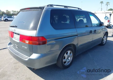 2001 Honda Odyssey Lx z USA, uszkodzony, nr VIN 2HKRL18541H540525